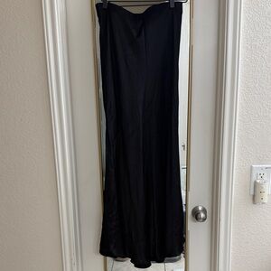 Elegant Black Maxi Skirt